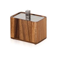 Möve Wood with lid 11,5 cm, acacia - Storage Jar