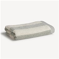 Möve Timeless Towel with stripes 50 × 100 cm white-green - Towel