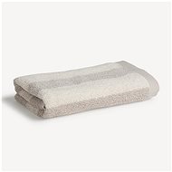 Möve Timeless Towel with stripes 50 × 100 cm white-beige - Towel