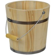 DOMMIO Wooden bucket 29 × 30 cm - Garden Decoration