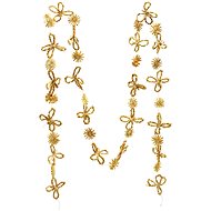 DOMMIO Christmas ornaments - straw sun chain, 160 cm - Christmas Ornaments
