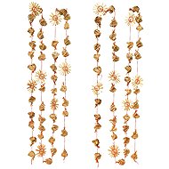 DOMMIO Straw propeller chain 140 cm, set of 2 - Christmas Decoration