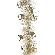 DOMMIO Christmas decorations - chain, champagne with bells, 10 × 200 cm - Christmas Decoration