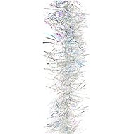 DOMMIO Christmas decorations - chain, silver, laser effect, 200 cm - Christmas Decoration