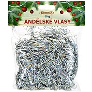 DOMMIO Christmas ornaments - angel hair, silver, 30g - Christmas Decoration