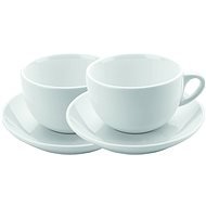DOMESTIC Set of 2 Jumbo Cups with Saucers, 300ml - Set of Cups