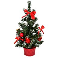 DOMMIO Christmas tree with red bow, 25 cm - Christmas Tree