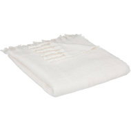 Atmosphera Kodi 130 × 180 cm, white - Blanket
