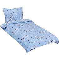 Bellatex crepe, flower blue, 140 × 220, 70 × 90 - Bed Linen