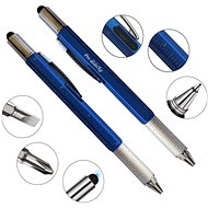 6in1 printed multipurse for grandpa blue - Multifunction Pen