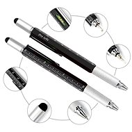 6in1 printed multipurse For you black - Multifunction Pen