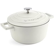 MasterClass induction non-stick pot, 20 cm, 2,5 l, cream - Pot