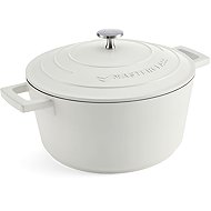 MasterClass induction non-stick pot, 24 cm, 4 l, cream - Pot