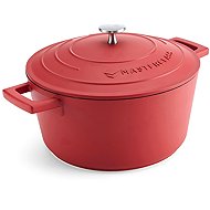 MasterClass induction non-stick pot, 24 cm, 4 l, red - Pot
