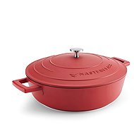 MasterClass induction non-stick pot, 28 cm, 4 l, red - Casserole Pot
