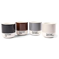 PANTONE Macchiato mug set 4 pcs - Warm Gray, Cool Gray, Brown, Black - Mug