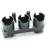 JOLLY DSN 08 - Holder of nozzles and accessories for Dyson vacuum cleaners (holds 5 nozzles) - Holder