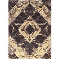 Kusový koberec Softy 3D 2212 White Brown 140 × 190 cm - Koberec
