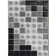 Kusový koberec Seher 3D 2615 Black Grey 140 × 190 cm - Koberec