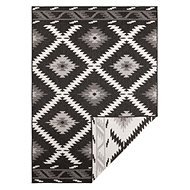 Kusový koberec Twin Supreme 103429 Malibu black creme 80 × 250 cm - Koberec