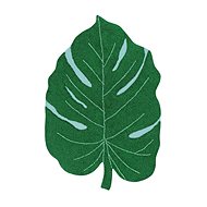 Přírodní koberec, ručně tkaný Monstera Leaf 120 × 180 cm - Koberec