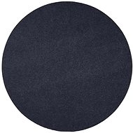 Kusový koberec Quick step antracit kulatý 80 × 80 o cm - Koberec
