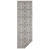 Běhoun Twin Supreme 104128 Grey/Cream 80 × 250 cm - Koberec