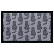 Protiskluzová rohožka Mujkoberec Original 104496 Grey 45 × 75 cm - Rohožka