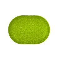 Kusový zelený koberec Eton ovál 50 × 80 cm - Koberec