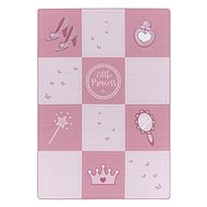 Children's piece rug Play 2905 pink 140 × 200 cm - Carpet