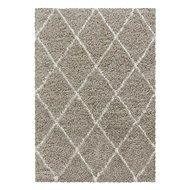 Kusový koberec Alvor Shaggy 3401 beige 60 × 110 cm - Koberec