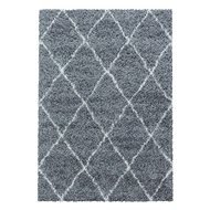 Kusový koberec Alvor Shaggy 3401 grey 60 × 110 cm - Koberec