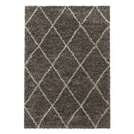 Kusový koberec Alvor Shaggy 3401 taupe 80 × 150 cm - Koberec