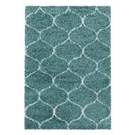 Kusový koberec Salsa Shaggy 3201 blue 60 × 110 cm - Koberec