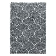 Kusový koberec Salsa Shaggy 3201 grey 60 × 110 cm - Koberec