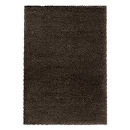 Kusový koberec Fluffy Shaggy 3500 brown - Koberec