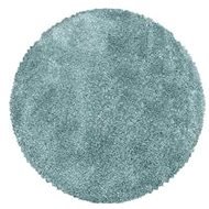 Kusový koberec Fluffy Shaggy 3500 blue kruh 80 × 80 cm - Koberec