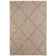 Kusový koberec Retro 105200 Beige, Black 120 × 170 cm - Koberec