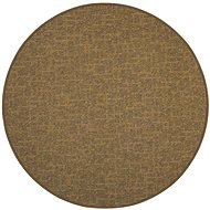 Kusový koberec Alassio zlatohnedý kruh 250 × 250 (priemer) cm - Koberec