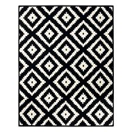 Piece carpet Hamla 105477 Black Cream 200 × 290 cm - Carpet