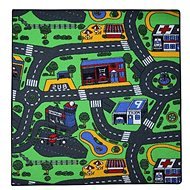 Dětský kusový koberec City life čtverec 133 × 133 cm - Koberec