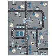 Children's carpet Adventures 105532 Mouse Blue 80 × 150 cm - Carpet