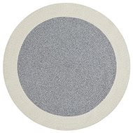 Kusový koberec Braided 105555 Grey Creme kruh - Koberec