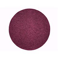 Kusový koberec Astra vínová kruh 57 × 57 o cm - Koberec