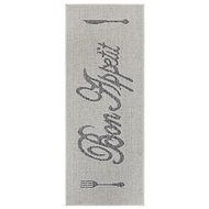 Běhoun Cucina Bon Appetit 105624 Cream Grey - Koberec