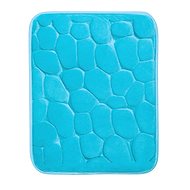 Anti-slip bathroom mat 3D 0133 turquoise 40 × 50 cm - Bath Mat