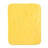 Protiskluzová koupelnová předložka 3D 0133 yellow 40 × 50 cm - Koupelnová předložka