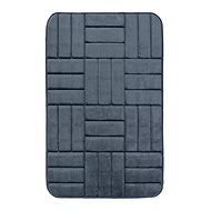 Anti-slip bathroom mat 3D 667 dark grey 50 × 80 cm - Bath Mat