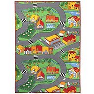 Hrací koberec pro děti silnice Little Village 140 × 200 cm - Koberec