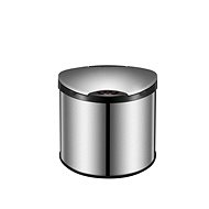 Touchless Petit stainless steel matt round sensor 6 l - Contactless Waste Bin